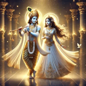 DP krishna with Radh