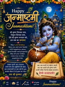 Janmashtami Status